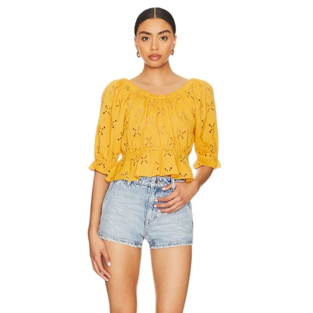 FREE PEOPLE Gardenia Top Size‎ XSMALL